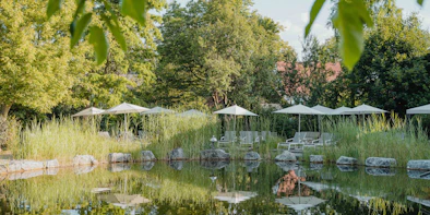 Wellness im Garten-Hotel